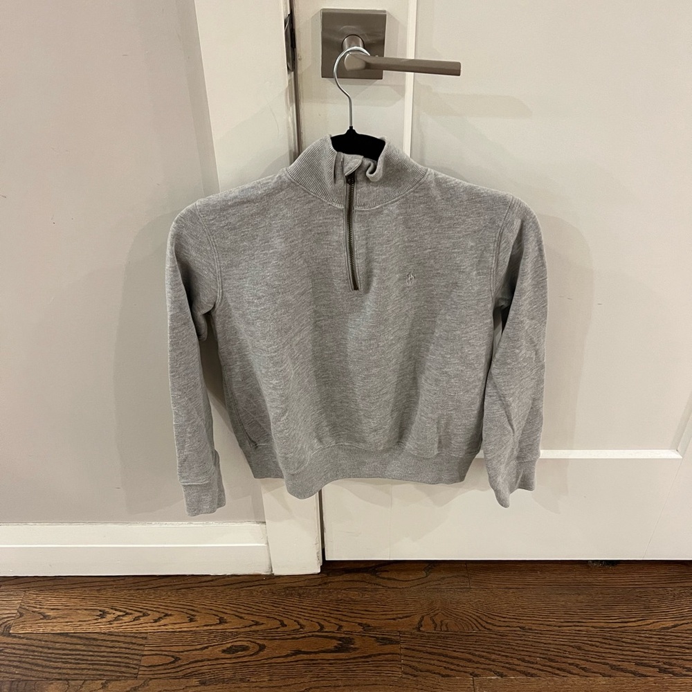 Polo by Ralph Lauren Gray Kids Half-Zip Sweatshirt
